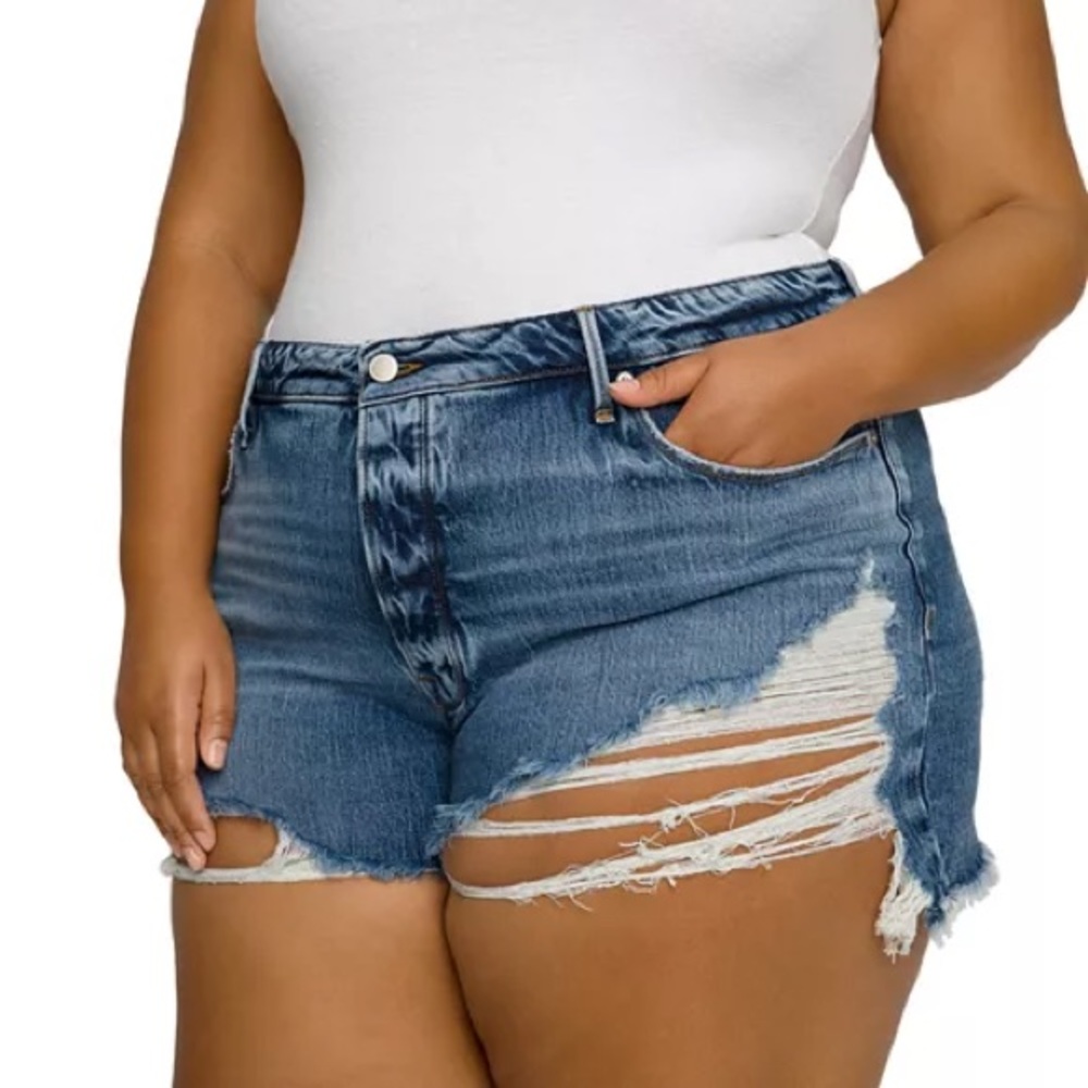 Good American Bombshell Shorts